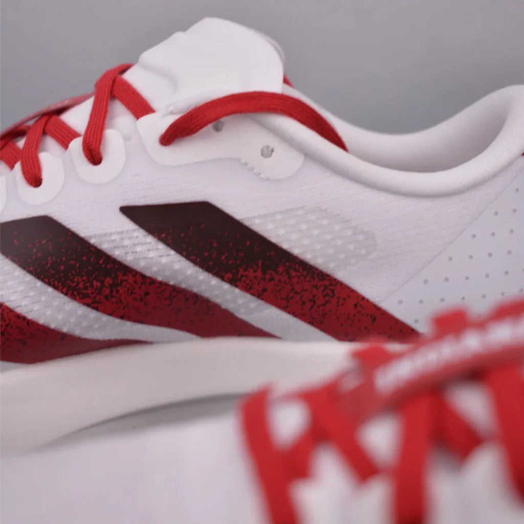 Tênis Adidas Adizero Evo SL Branco Vermelho WOLFPACK