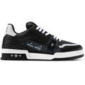 Louis Vuitton LV Trainer Black Monogram Leather Sneaker