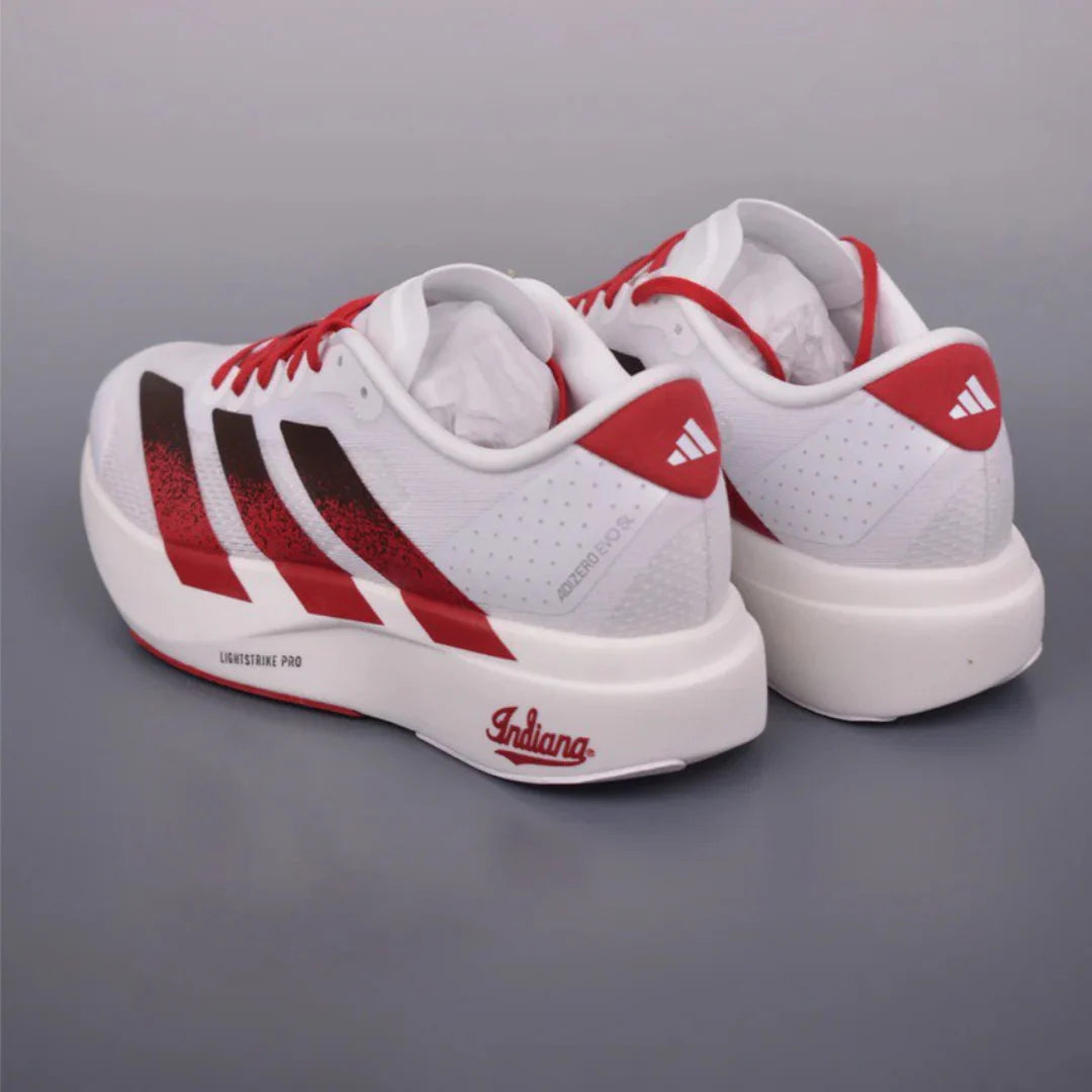 Tênis Adidas Adizero Evo SL Branco Vermelho WOLFPACK