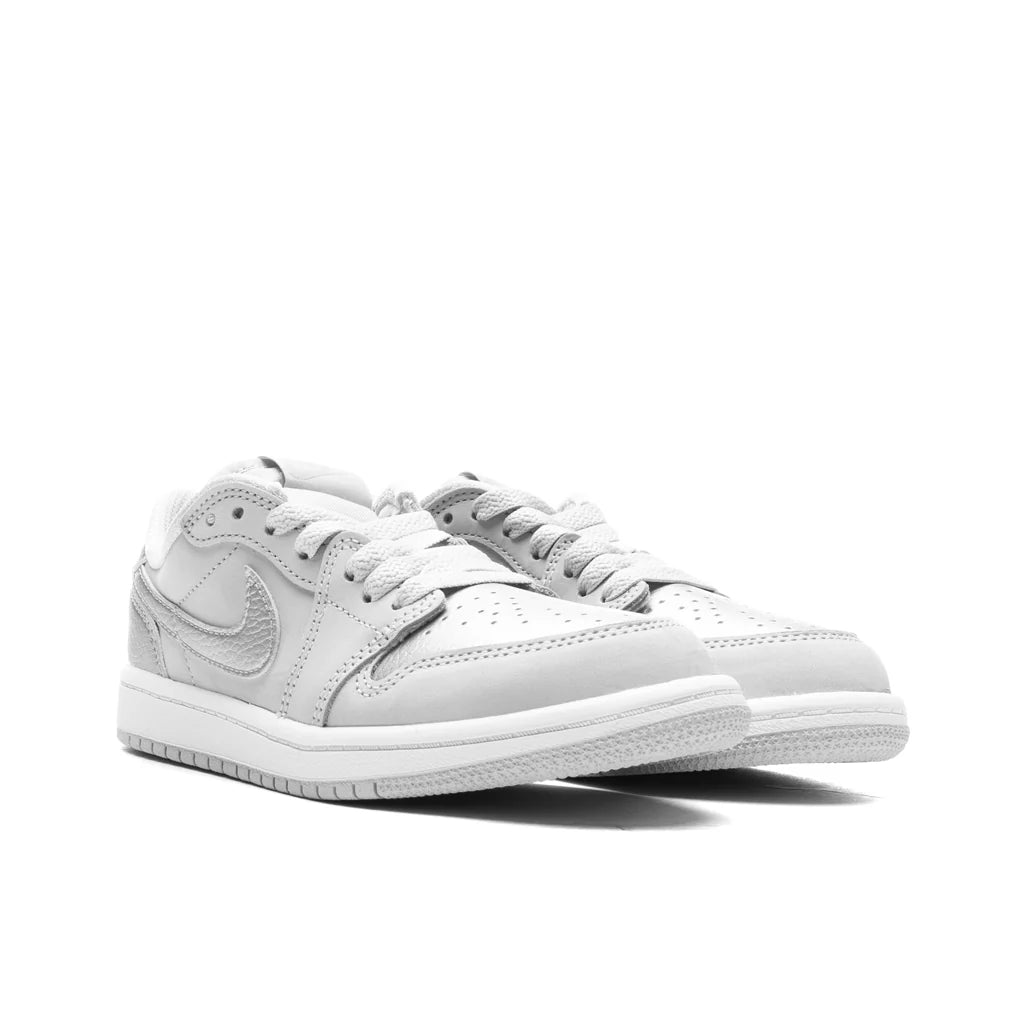 Air Jordan 1 Low OG Metallic Silver PS Neutral Grey Metallic Silver White
