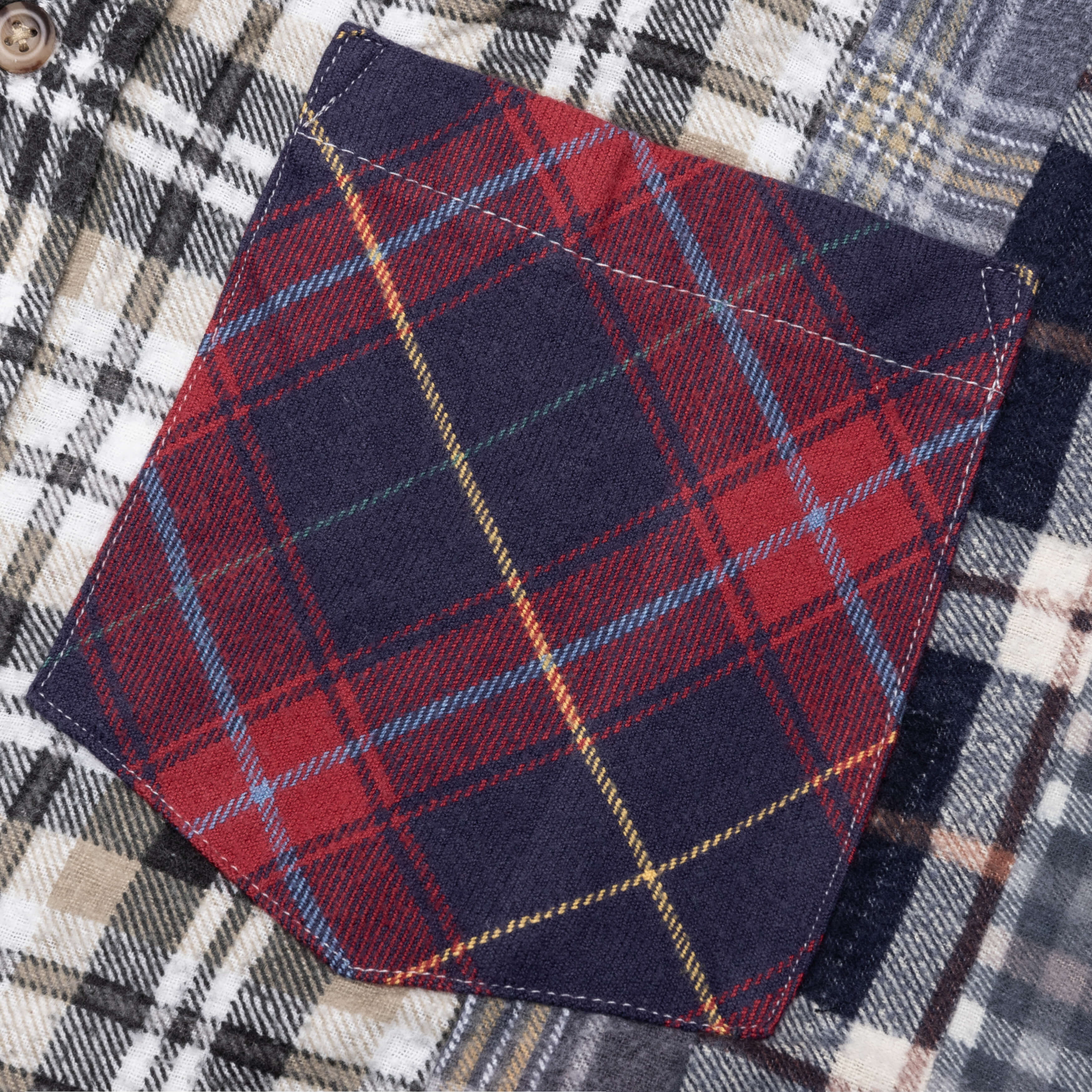 7 Cuts Flannel Shirt Assorted