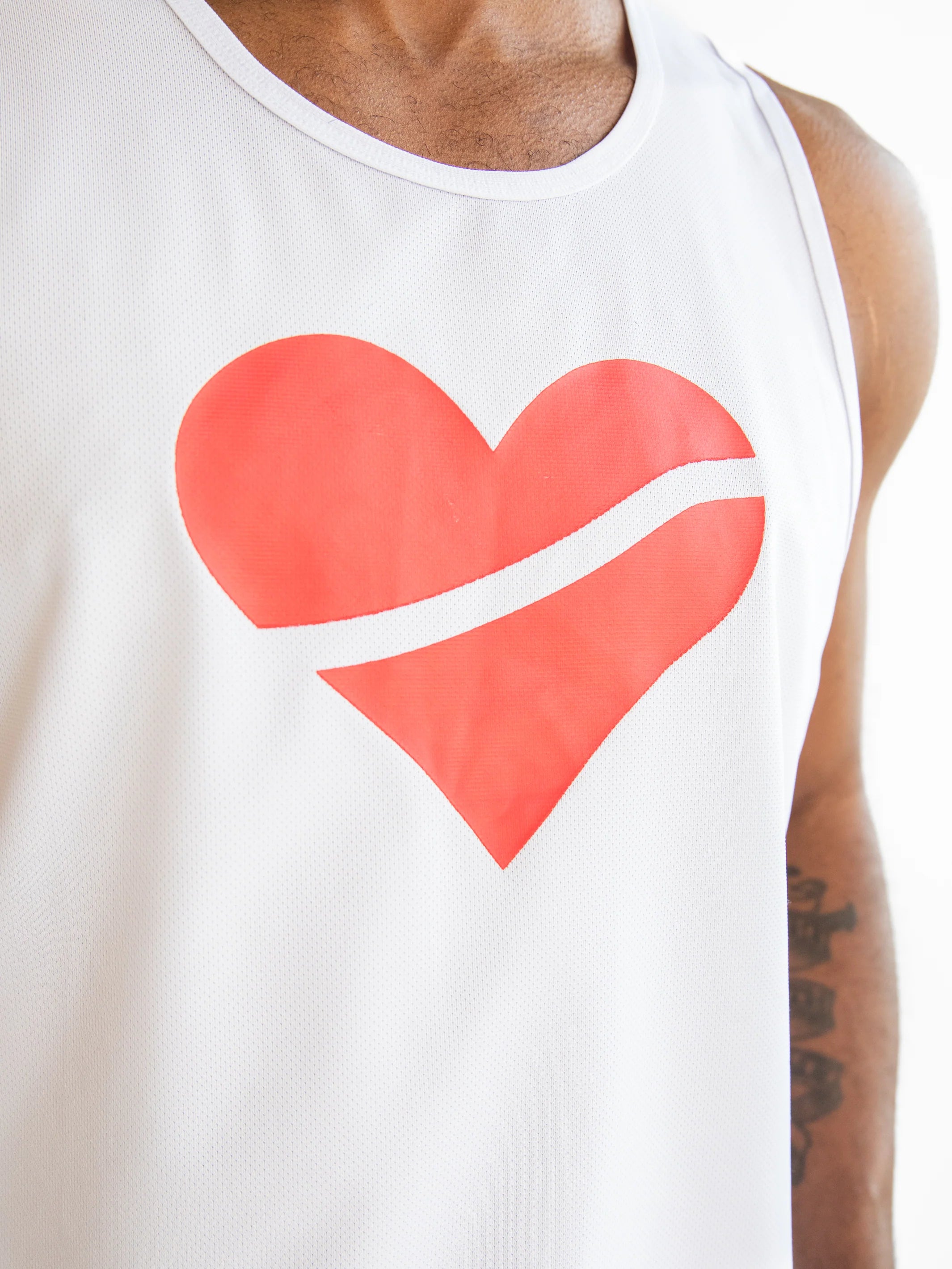 Heartbreak Mens Firehouse Singlet Heartbreaker