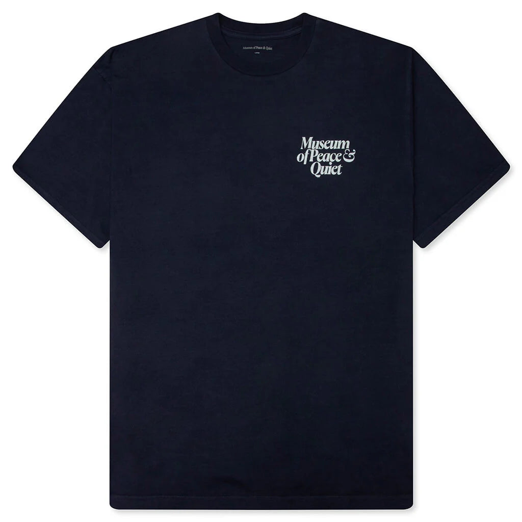 Mid Century T Shirt Navy