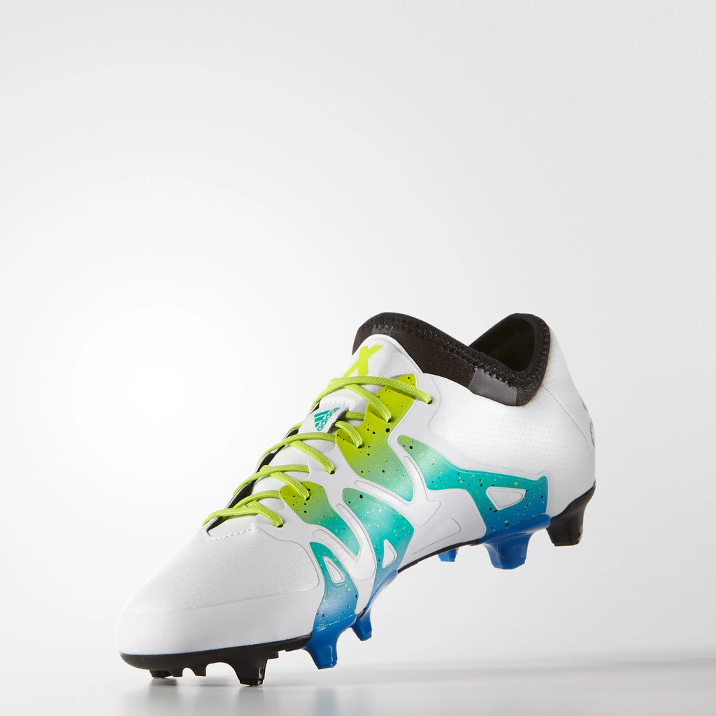 adidas X 151 FG AG Multi Ground Soccer Cleats White Solar Slime Black