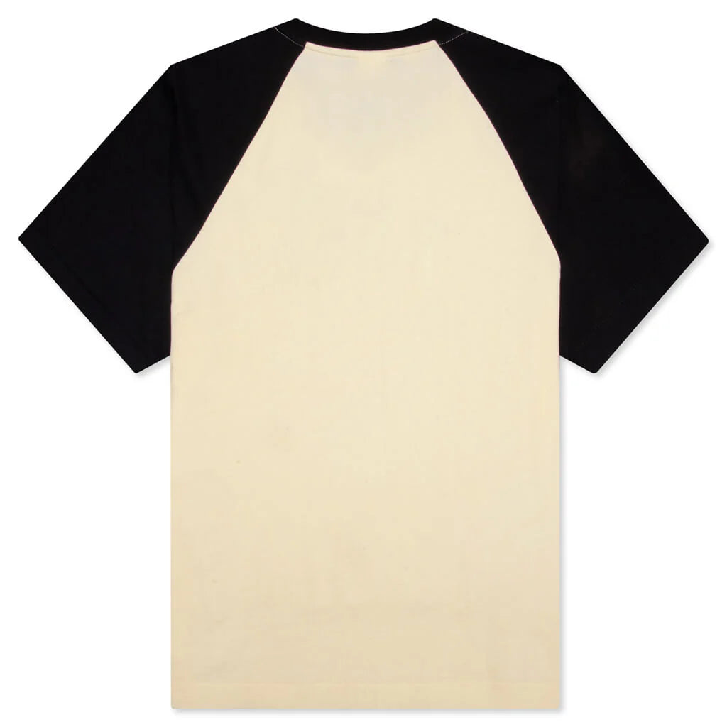 Take It Easy Tee Black White