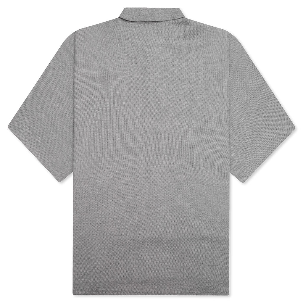 Wyatt Boxy Polo Grey