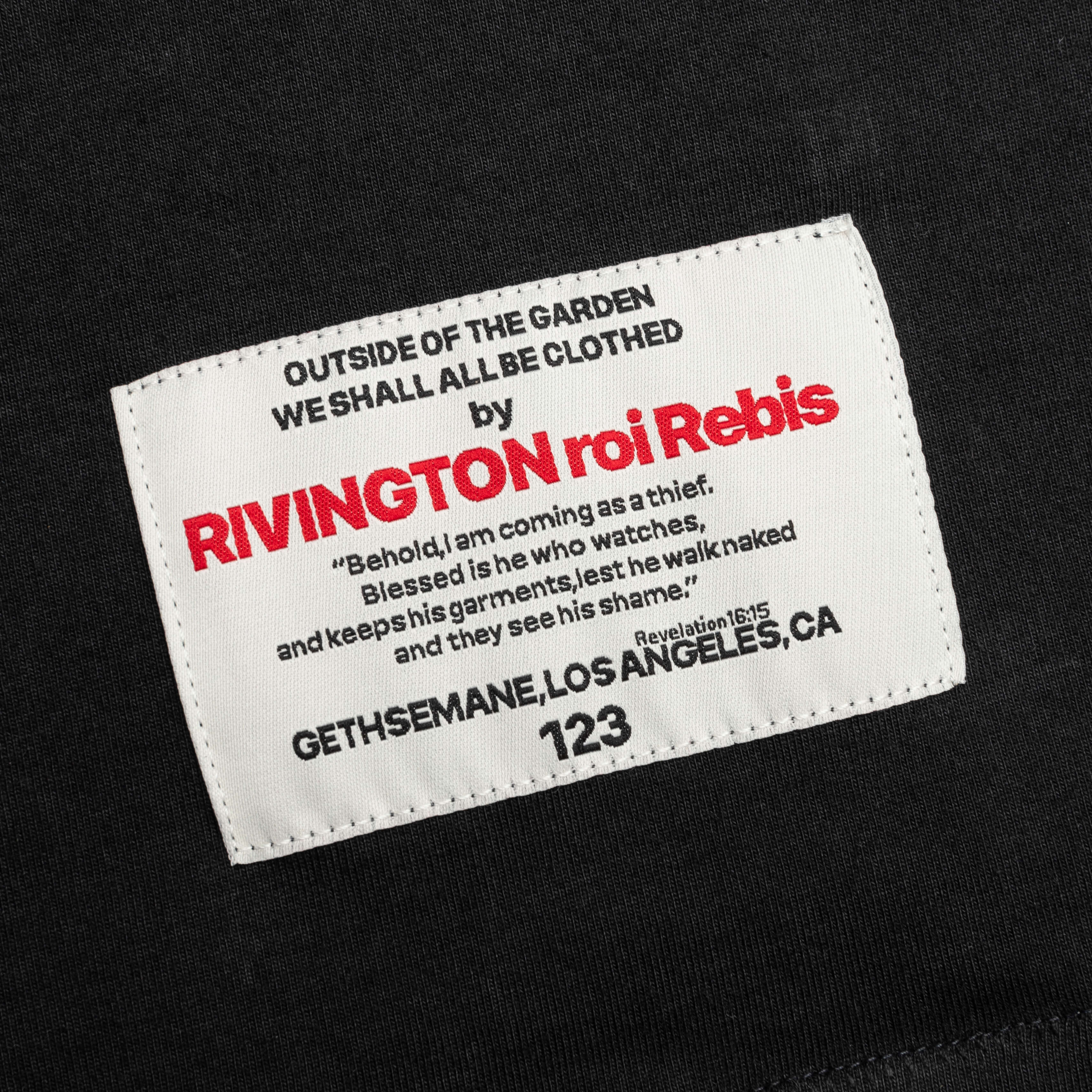 CVA Imitation of Paris Tee Black