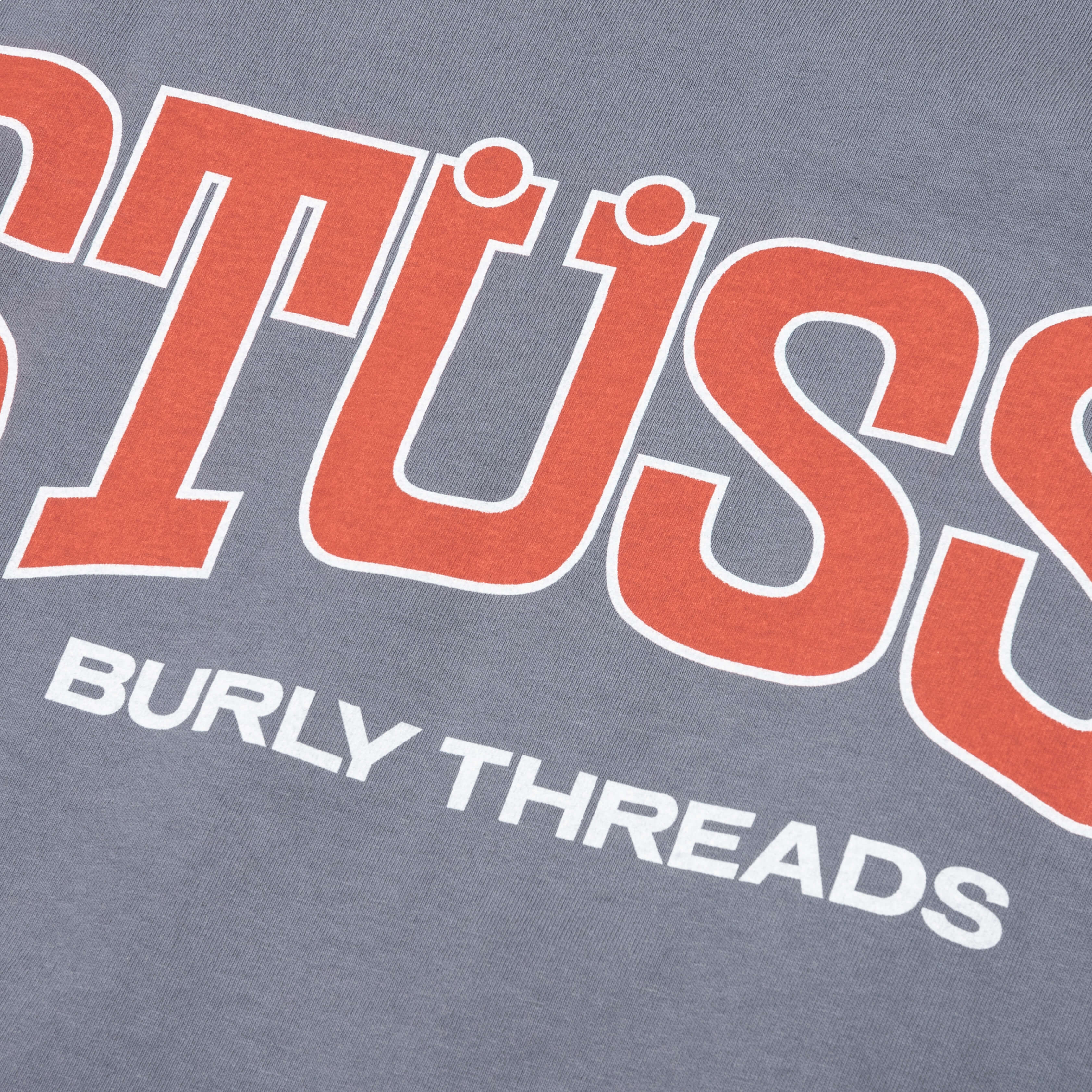 Burly Threads Pig Dyed Tee Indigo