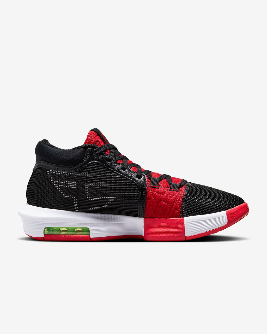 Tênis Nike Lebron Witness VIII Preto Vermelho