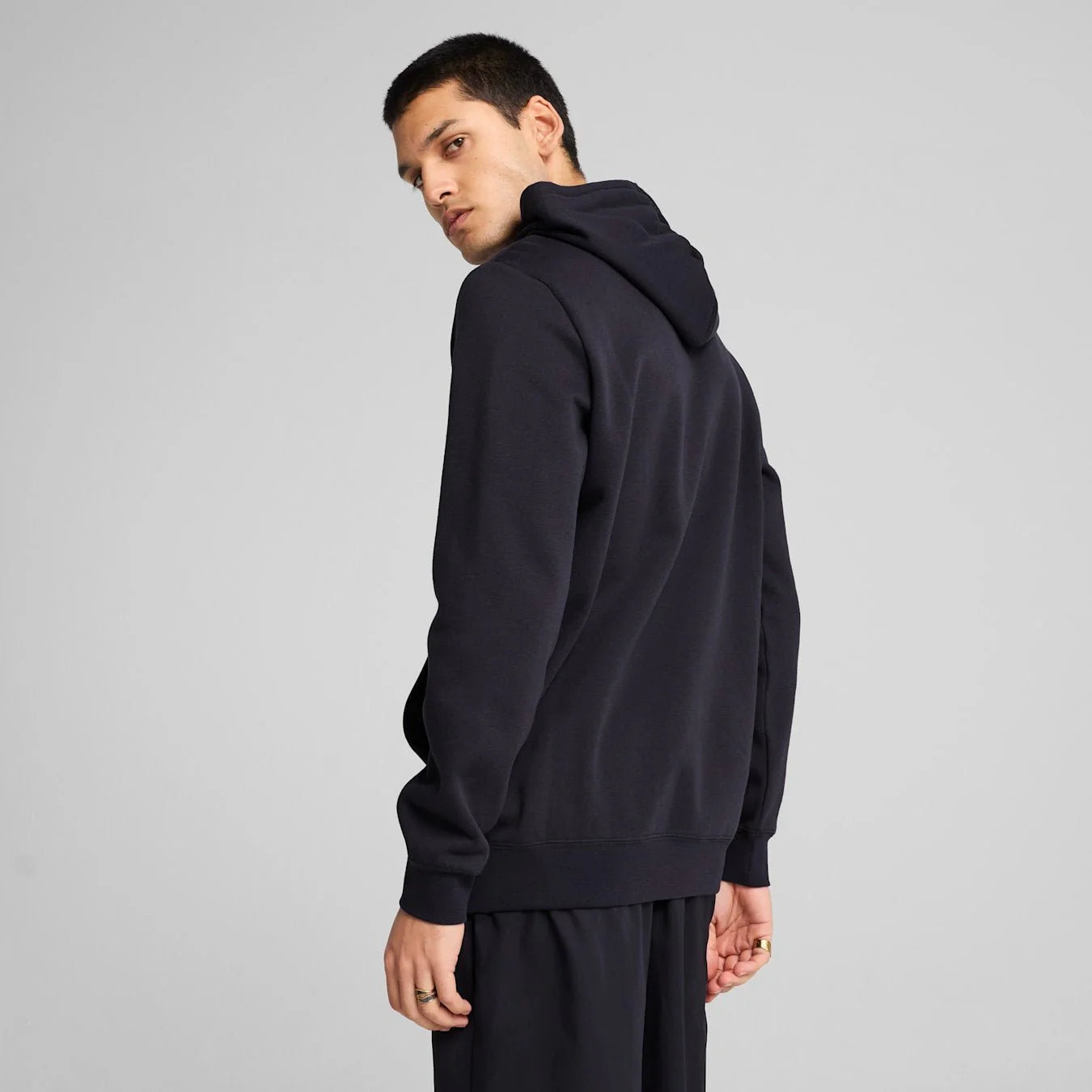 PUMA Essentials No 1 Logo Hoodie Flecee Navy