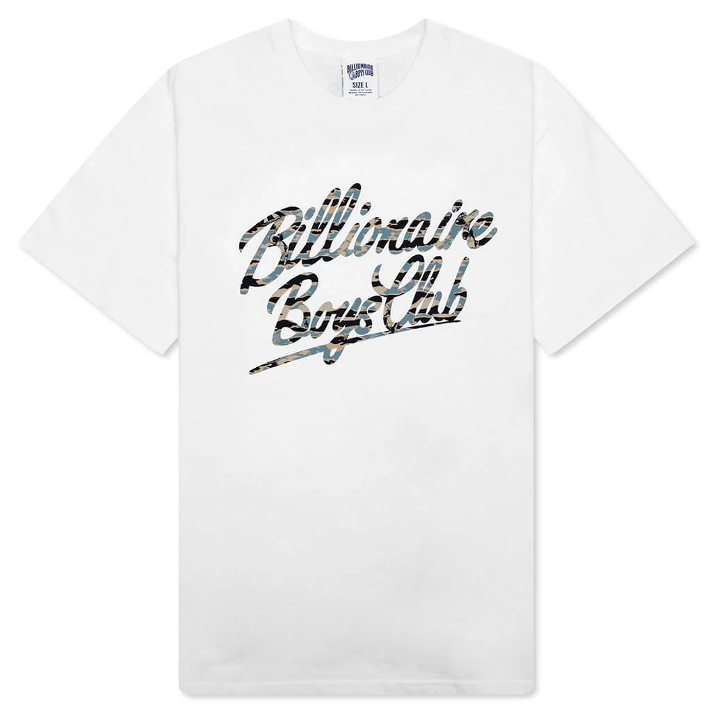 Sign S S Tee White