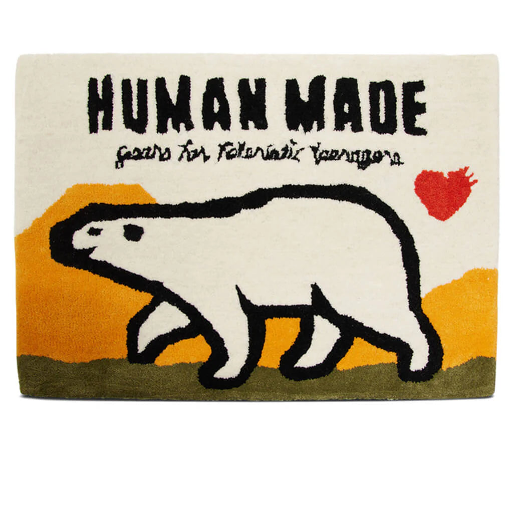 Polar Bear Rug Yellow