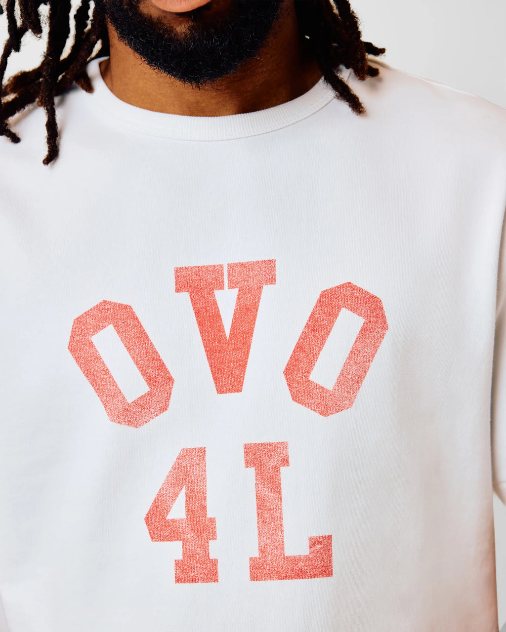 OVO4L Ladder Stitch Tee Alphonso Mango