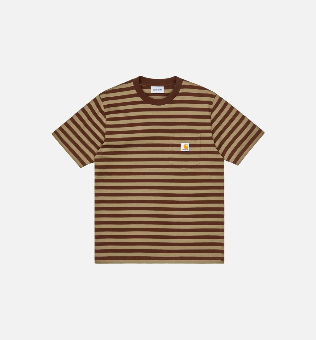 Scotty Stripe Pocket Tee Mens T Shirt Offroad Tanami