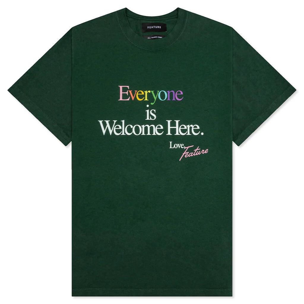 Everyone Tee Dark Green