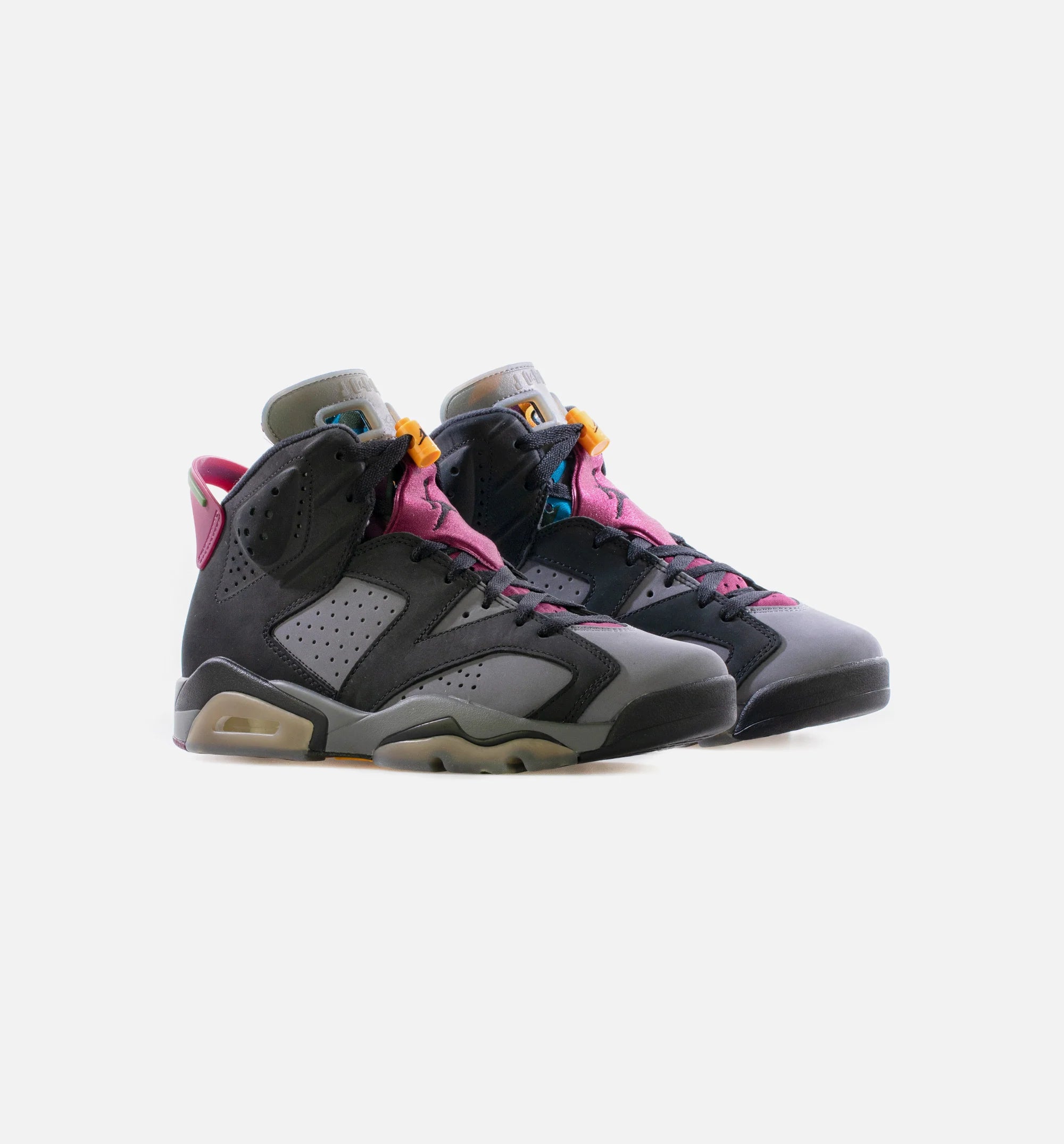 Air Jordan 6 Retro Bordeaux Mens Lifestyle Shoe Black Light Graphite Dark Grey Bordeaux Limit One Per Customer