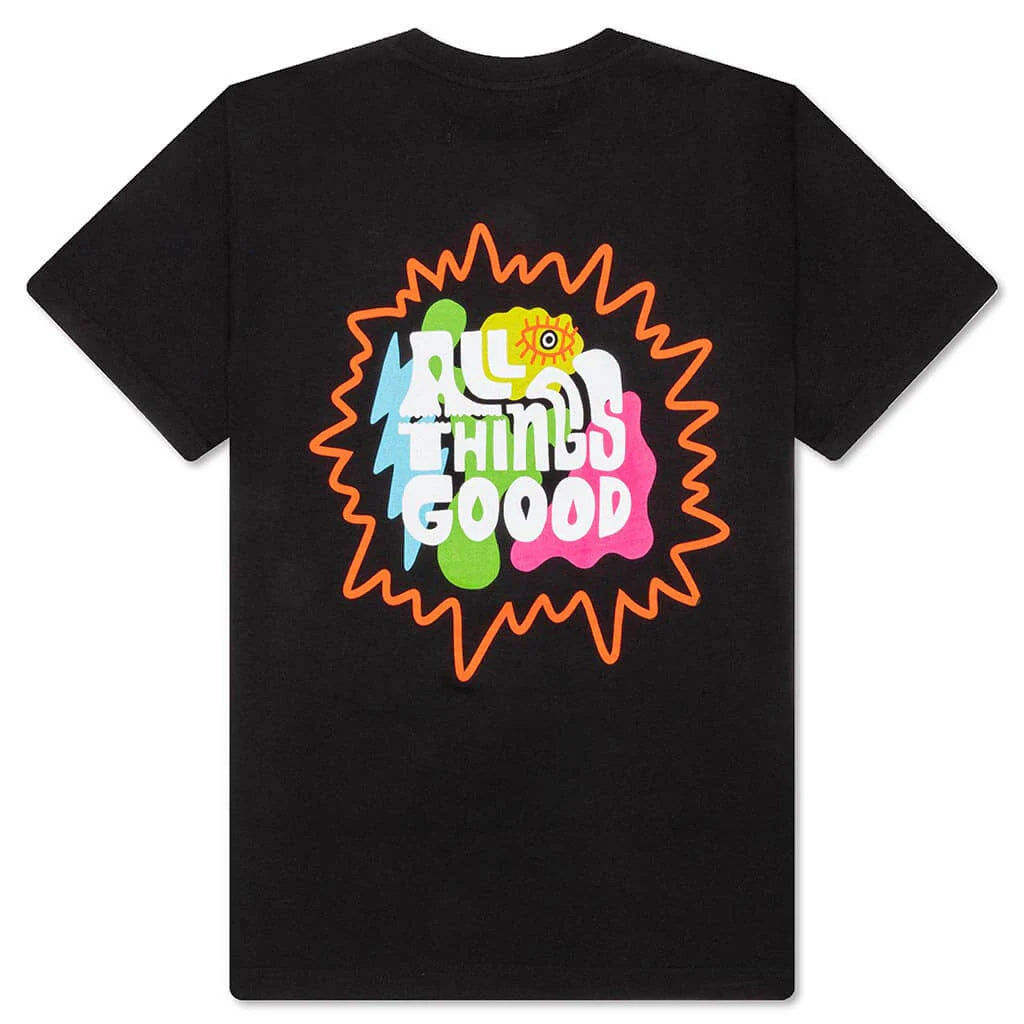 Feature x Pretty Done Splash Tee Black