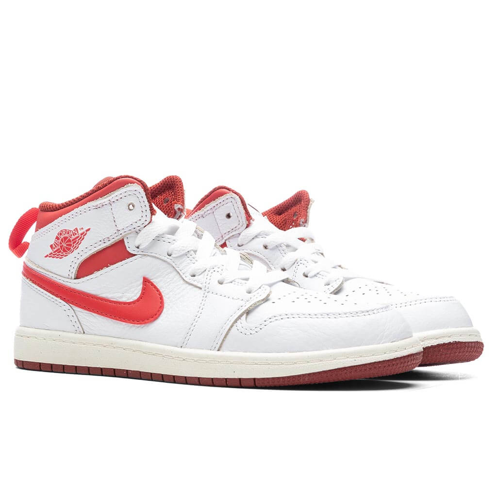 Jordan 1 Mid SE PS White Lobster Dune Red