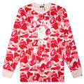 ABC Camo College L S Tee Pink
