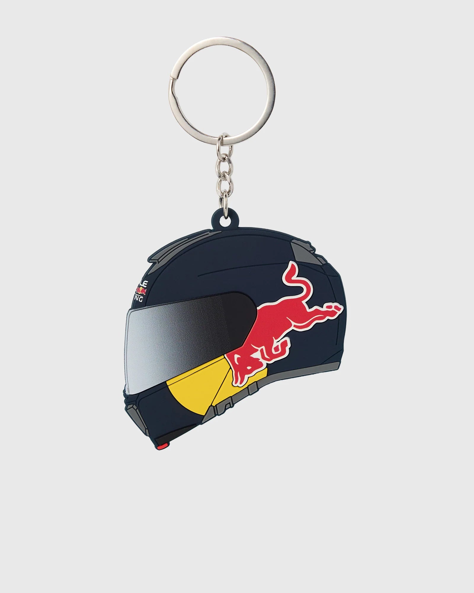 Red Bull Racing Rubber Helmet Keychain Black