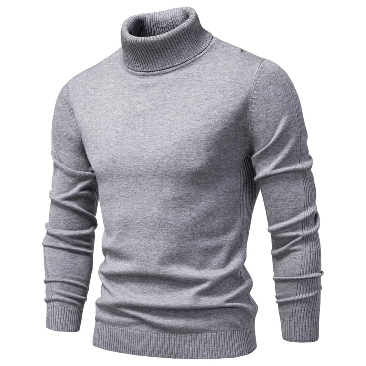 Mens Turtleneck Pullover Sweater