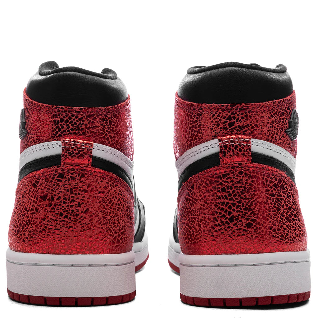 Womens Air Jordan 1 Retro High OG Ruby Varsity Red Black White