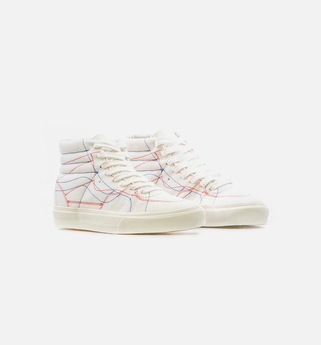Vans Vault X Taka Hayashi Diy SK8 Hi Mens Skate Shoe Bone Multi Color