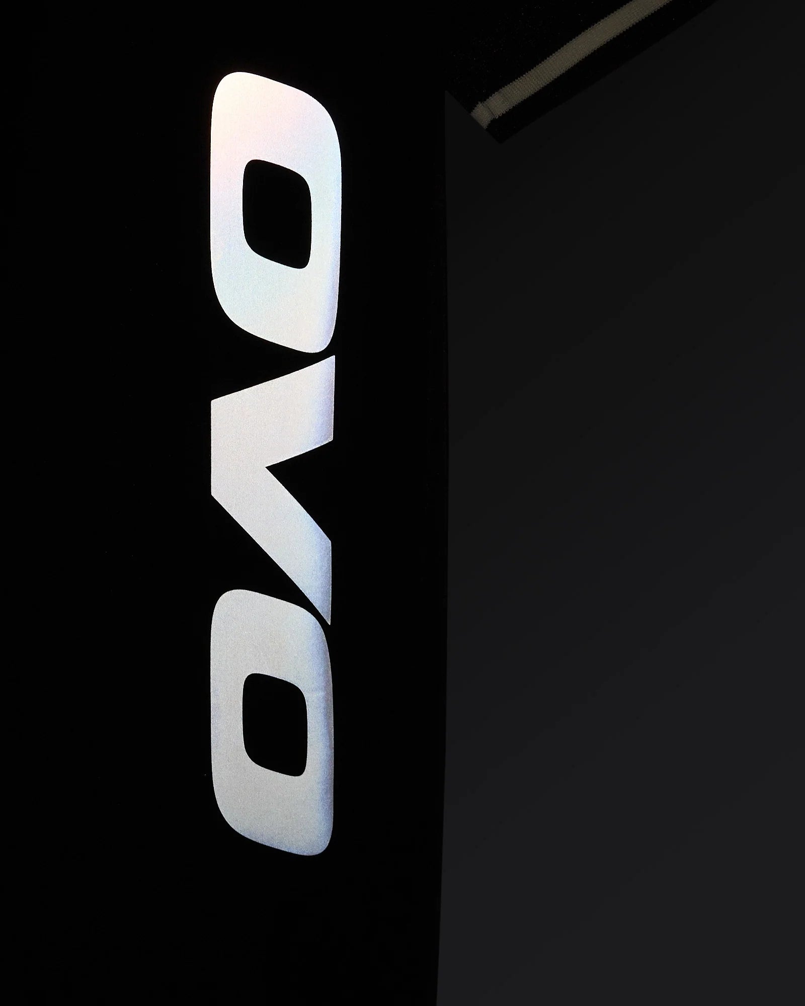 OVO Golf Stretch Nylon Polo Black