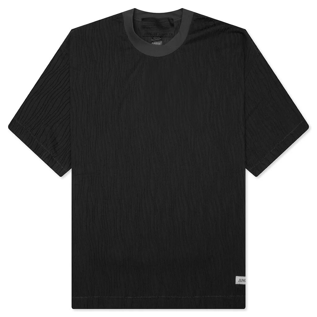 Wavy S S Tee Grey