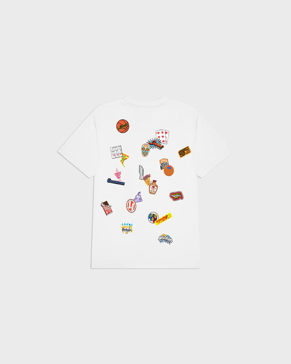 KIDS RACE 100 TEE WHITE