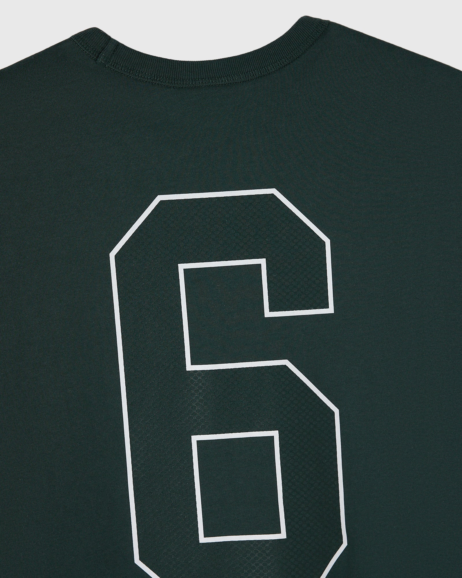 Runner Mesh Print Muscle Tee Midnight Green