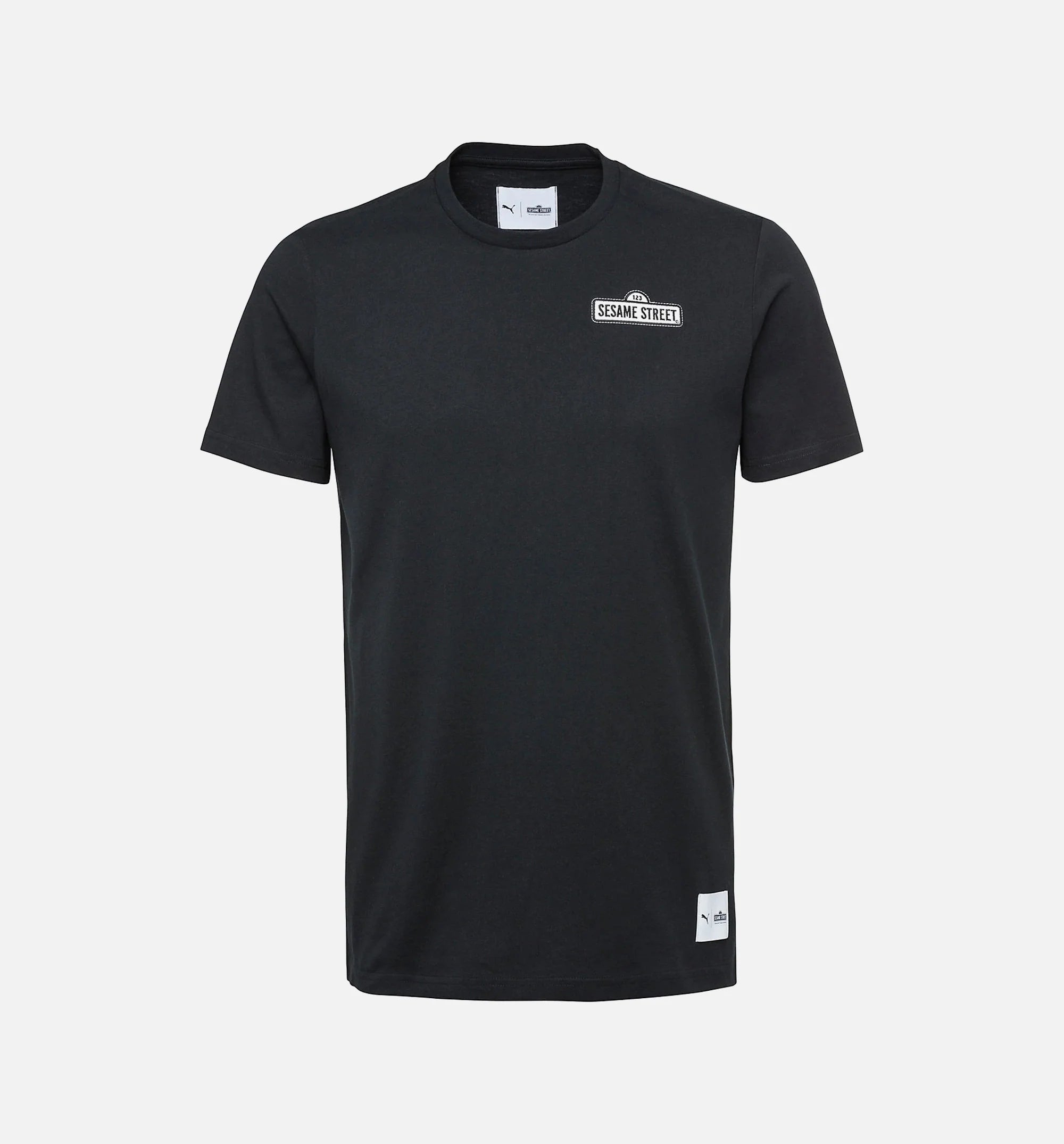 Puma X Sesame Street Mens T Shirt Black White