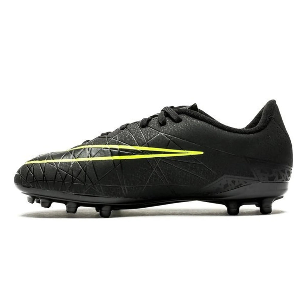 Nike JR Hypervenom Phelon II FG Soccer Cleats Black Volt