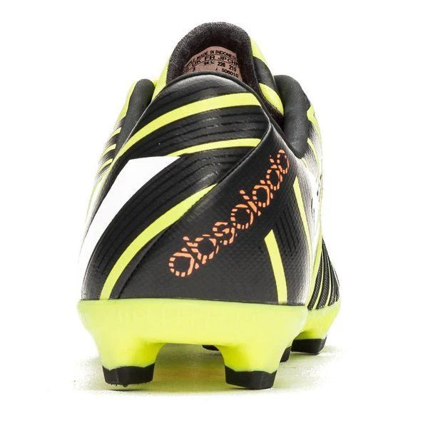 adidas Kids Predator Absolado Instinct FG Firm Ground Cleats Light Flash Yellow White Grey