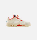 Air Jordan Retro 5 Low Chinese New Year Mens Lifestyle Shoe Sail Red