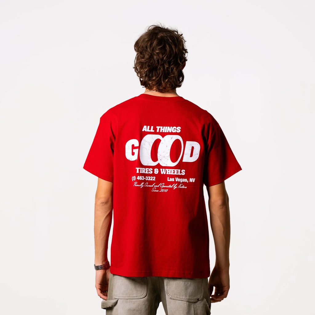 ATG Tires Tee White