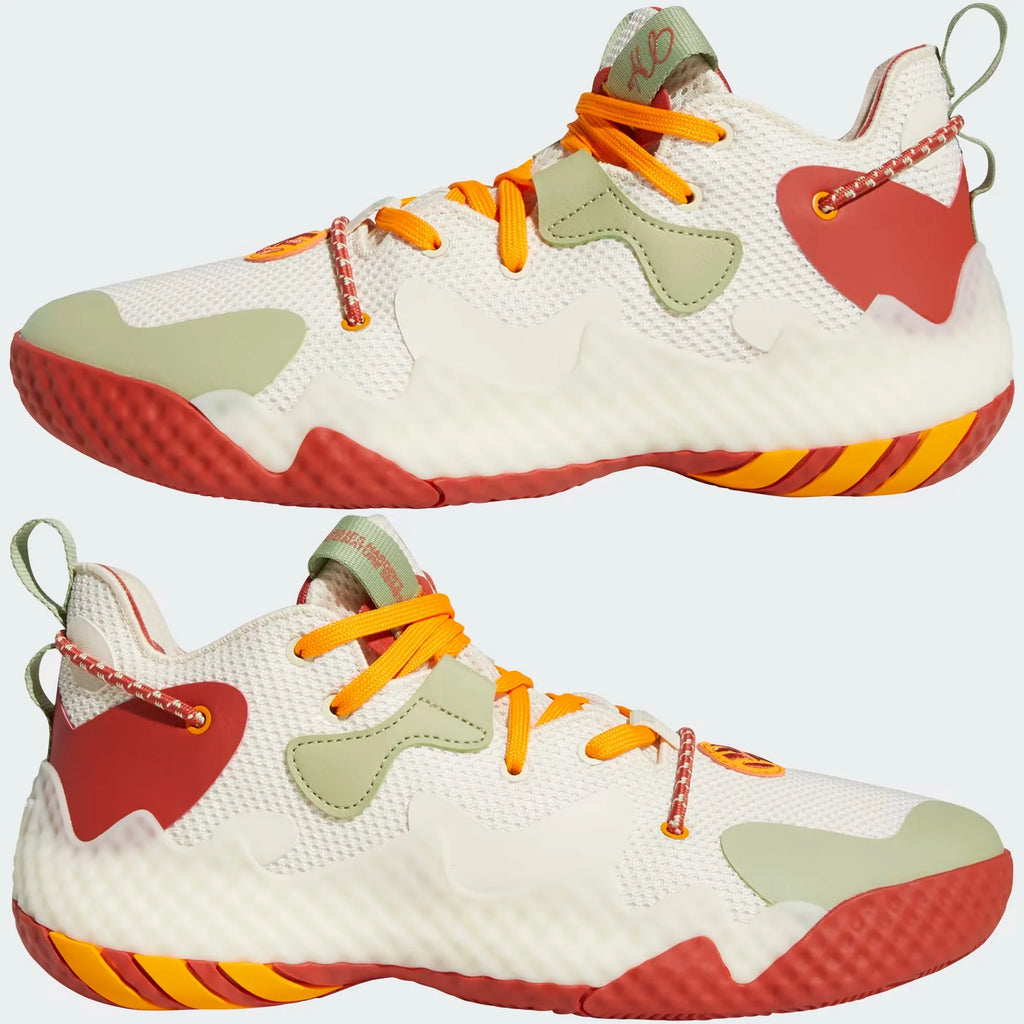 Tênis Adidas Harden Vol 6 Wonder White Magic Lime