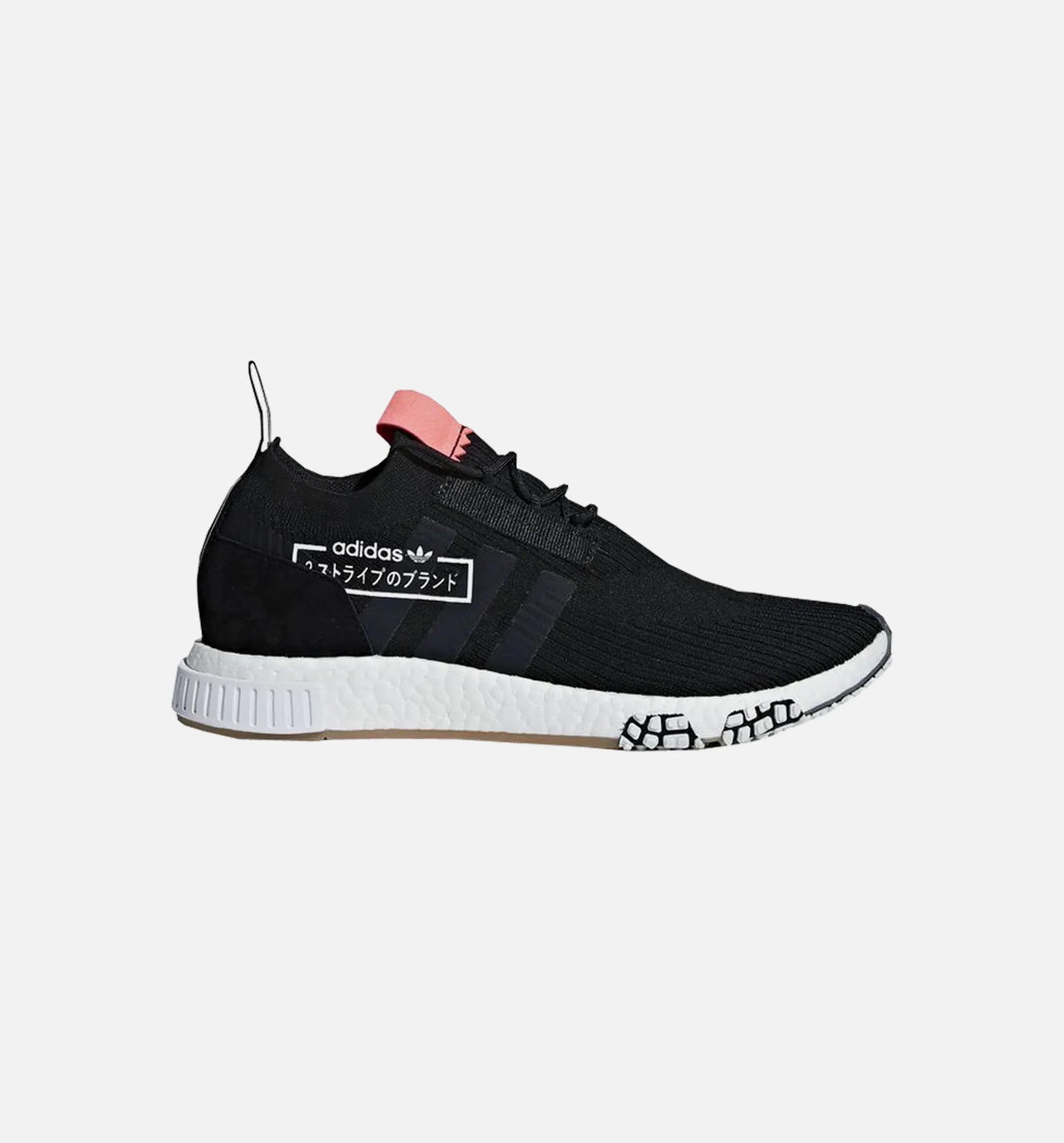 Racer Mens Shoes Black White