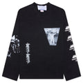 Escapism Long Sleeve Tee Black