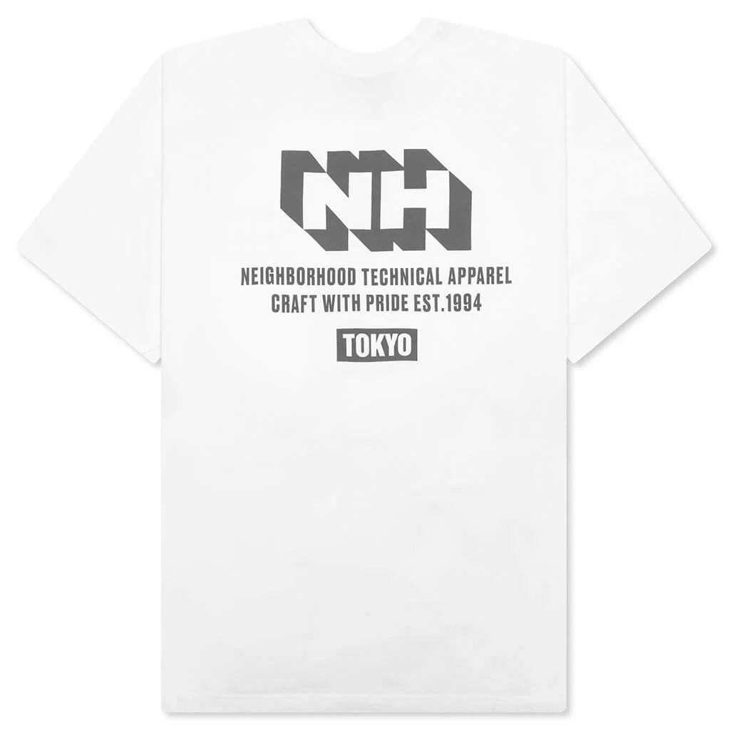 NH S S Tee 18 White