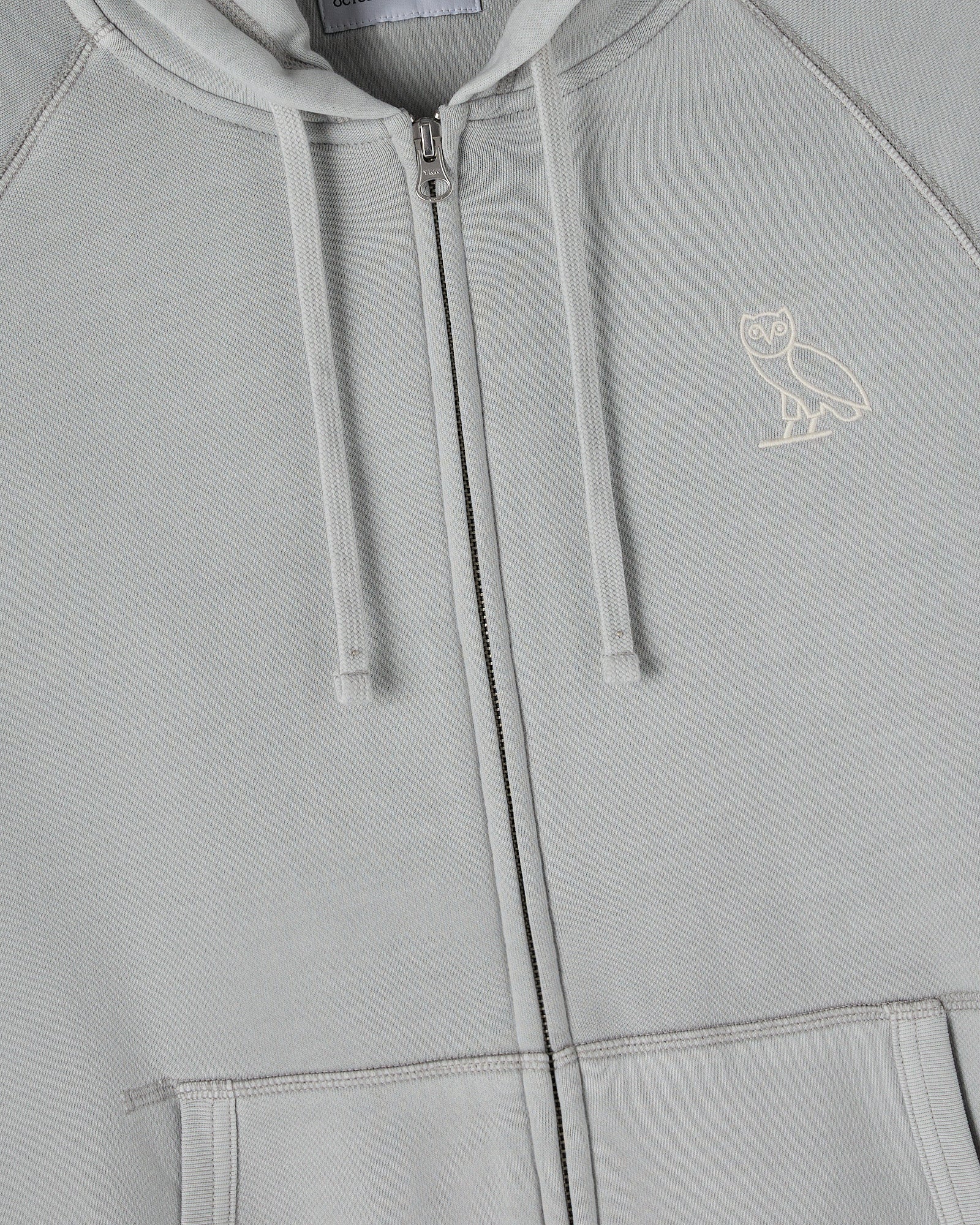Muskoka Raglan Full Zip Hoodie Mirage Gray