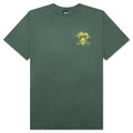 Skull Bones Pigment Dyed Tee Forest
