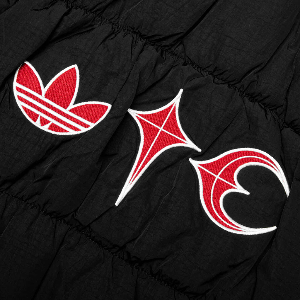 adidas Originals x Thug Club Superstar Jacket Black White