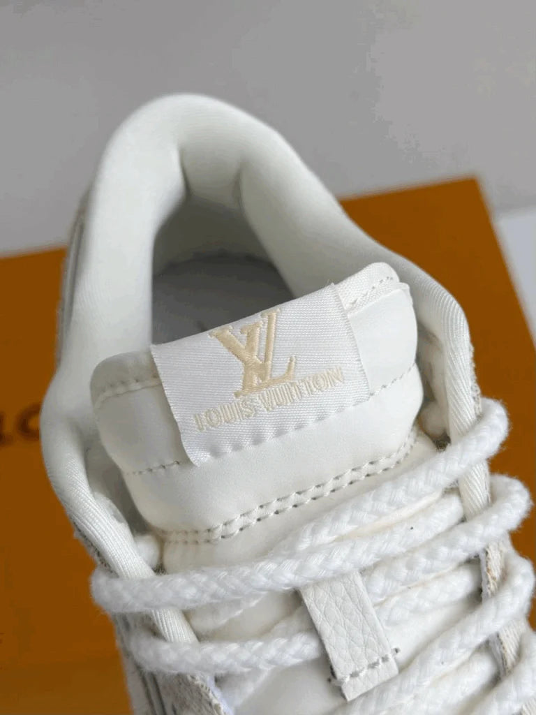 Nike Air Jordan 1 x LV Beige Monogram Edition Dunk Low Custom