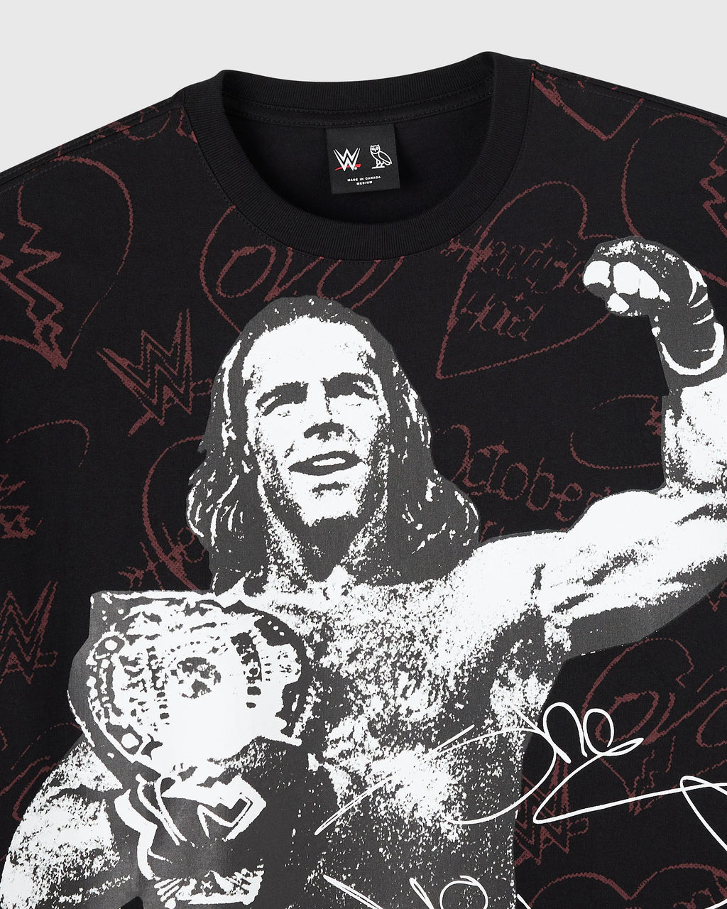 WWE Shawn Michaels Tee All Over Print