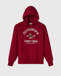 Collegiate Hoodie Deep Red