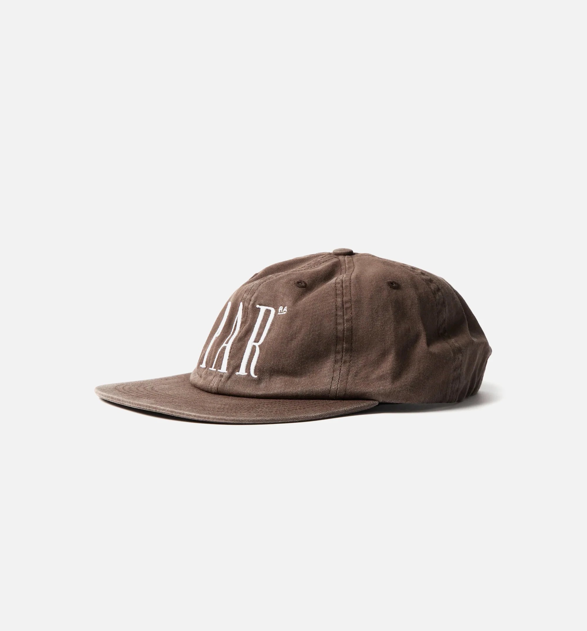 Store Logo 6 Panel Mens Hat Brown