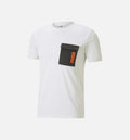 Central Saint Martins X Puma Jacquard Tee Mens T Shirt White Black Orange