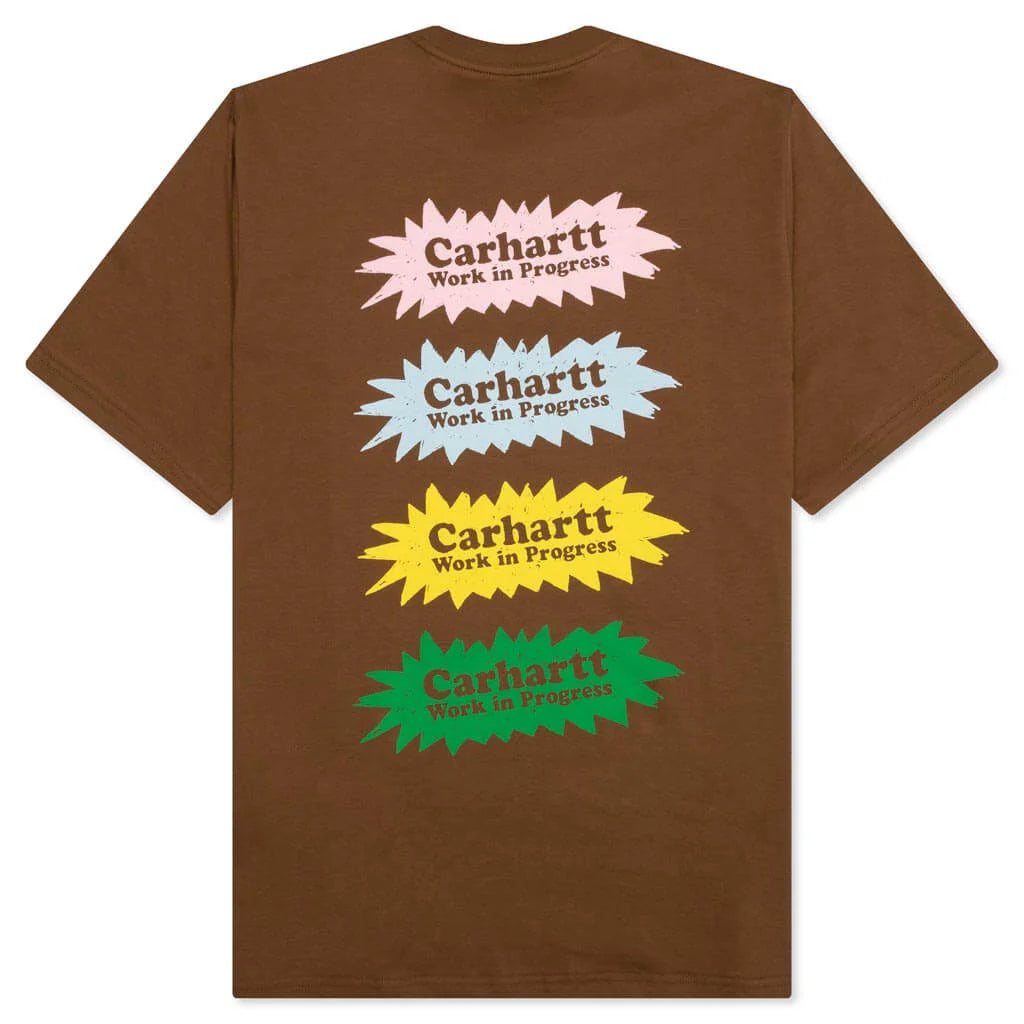 S S Bam T Shirt Hamilton Brown