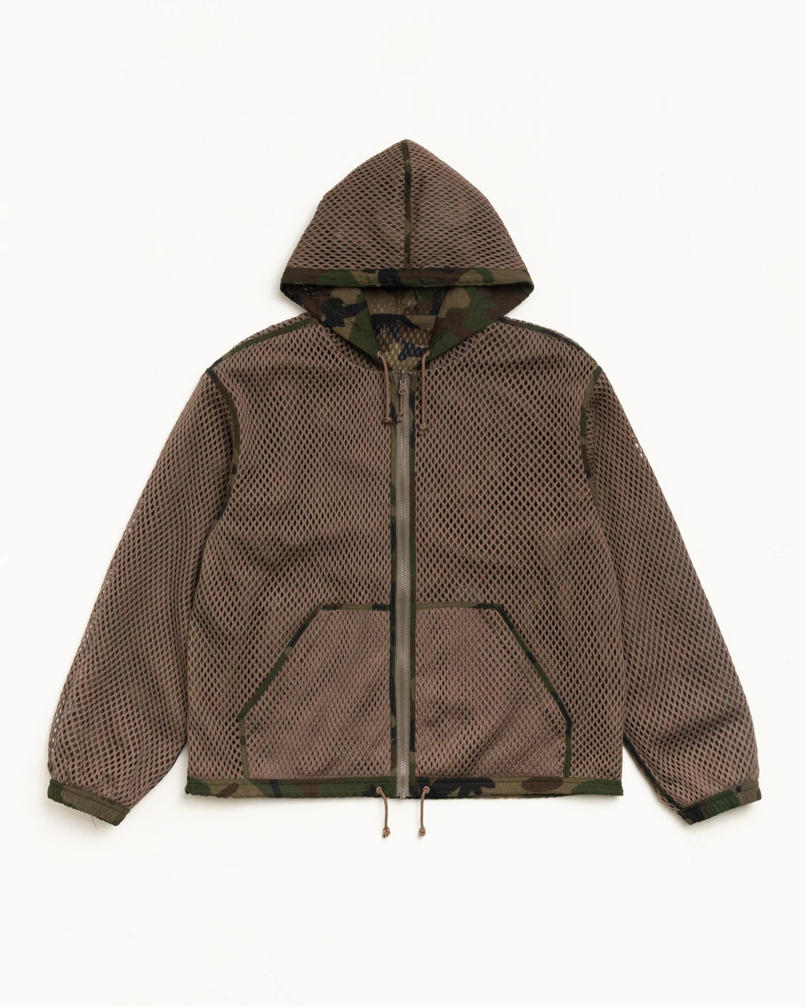 LAYERED MESH REVERSIBLE JACKET